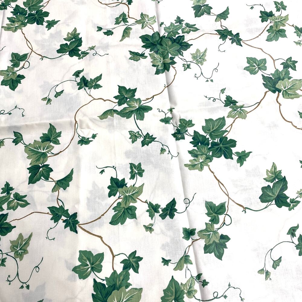 Vintage Waverly English Ivy Garden Room 1 1/2 Yd Rare OOP Chintz Fabric
